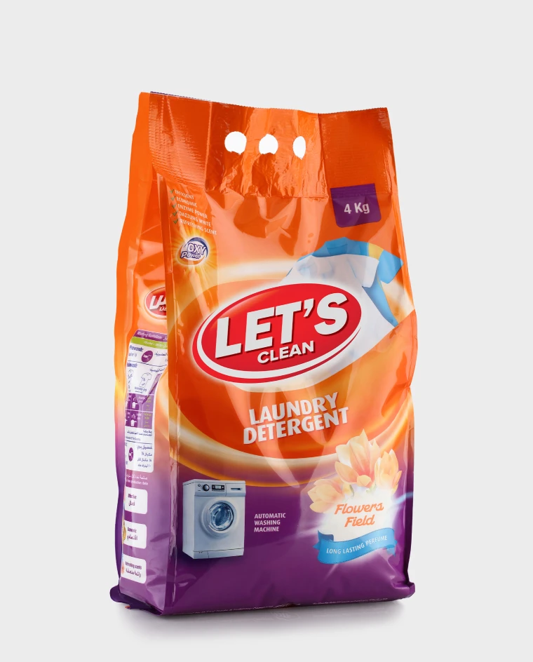 LET’S CLEAN Laundry Detergent Powder 4 Kg